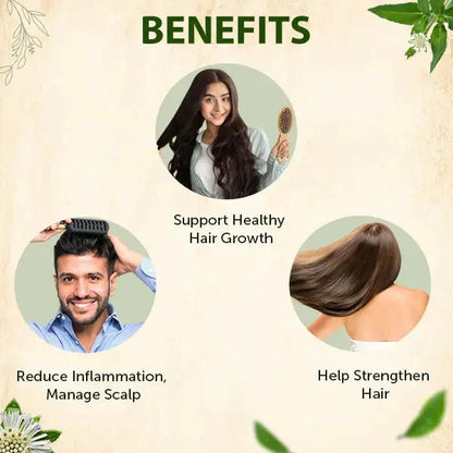 Jamalgota Ayurvedic Hair Growth Powder 100gm Each Pack of 2